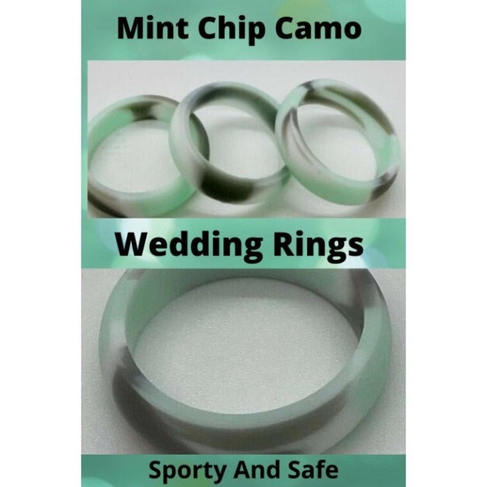 Silicone Weddings Ring For Women - Mint